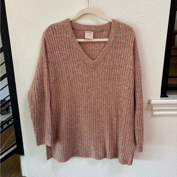 Kerisma Pink Marbled Sweater - Picture 1 of 5